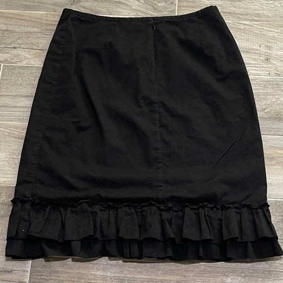 Old Navy black, midi skirt - Picture 3 of 5